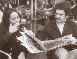 Foto 1. Gabriel García Márquez y Mercedes Barcha Pardo (Barceloana, c. 1972)