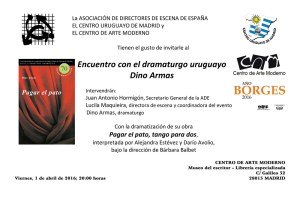 Inv Dino Armas 2016 Pagar el pato_b