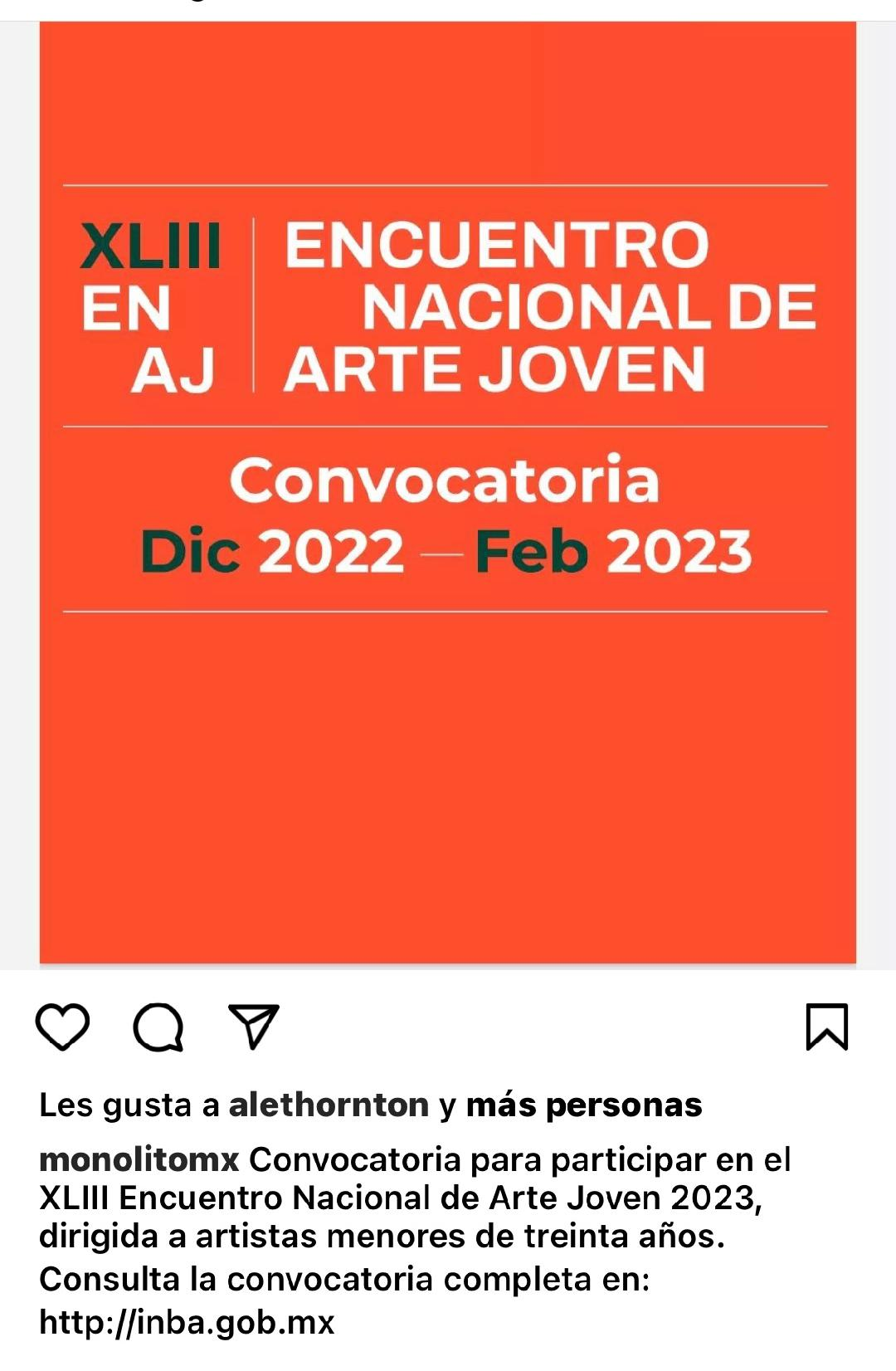 XLIII ENCUENTRO NACIONAL DE ARTE JOVEN | Que Revienten los Artistas